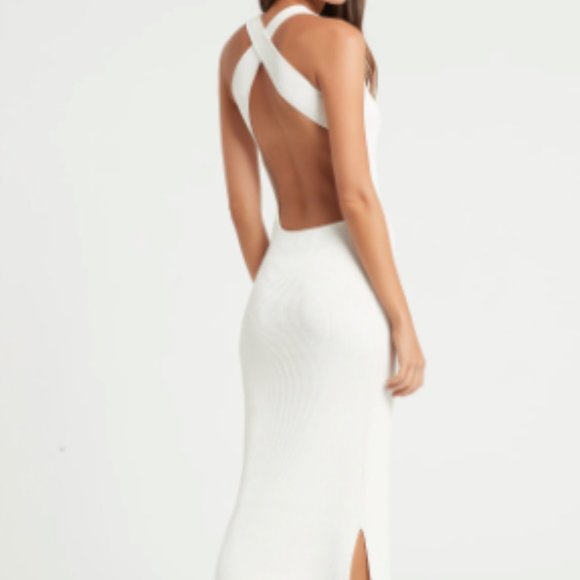 SIR the label Dresses & Skirts - SIR THE LABEL MARCELLE DRESS IVORY US SIZE 6